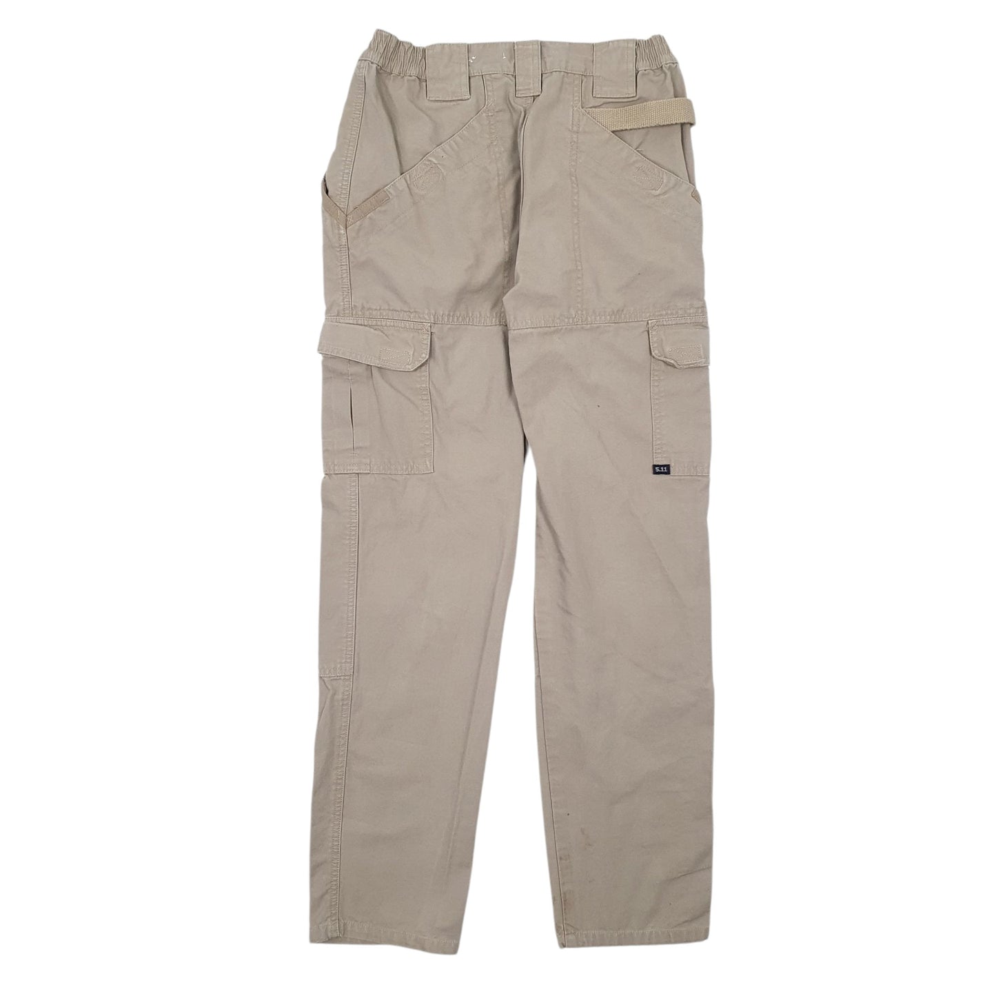 Womens Beige 5.11 Tactical Workwear Cargo Trousers