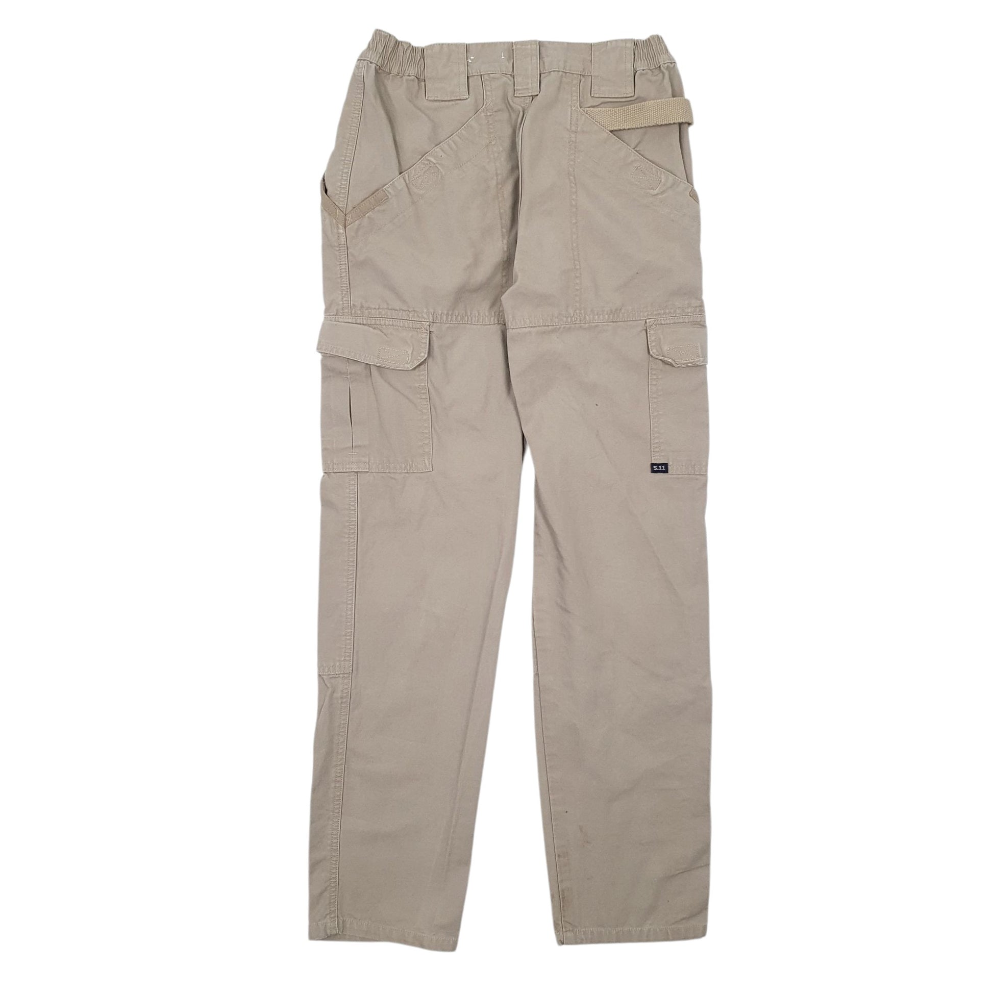 Womens Beige 5.11 Tactical Workwear Cargo Trousers