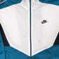 Mens Blue Nike Vintage 1990s Tracksuit Top Full Zip Jumper