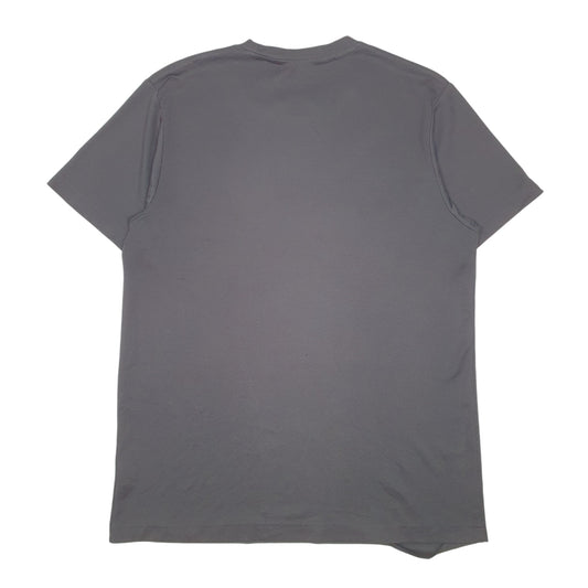 Mens Black Reebok Active Workout Gym Spellout Short Sleeve T Shirt