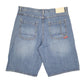 Mens Blue Nautica Baggy Jean Jorts Denim Shorts