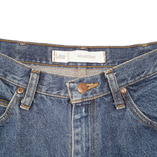 Mens Blue Lee Relaxed Casual JeansW36 L32