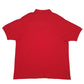 Mens Red Lacoste  Short Sleeve Polo Shirt