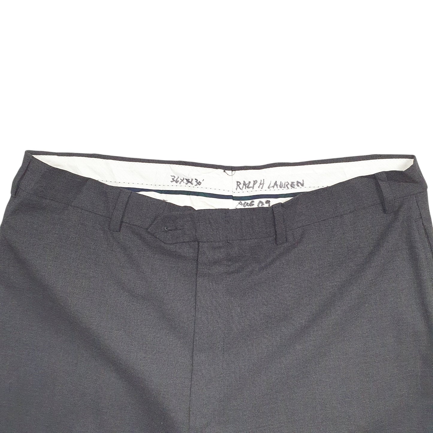 Mens Grey Polo Ralph Lauren Total Comfort Vintage 2000's Chino Trousers