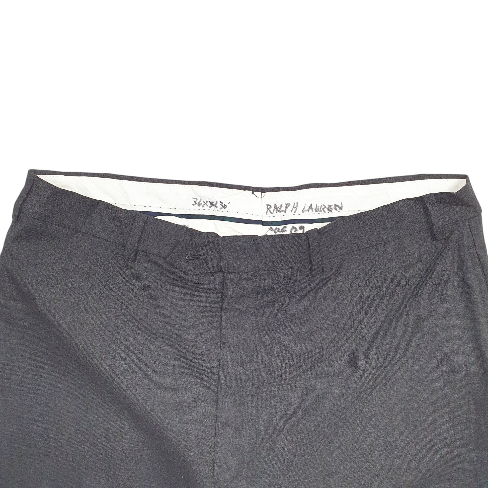 Mens Grey Polo Ralph Lauren Total Comfort Vintage 2000's Chino Trousers