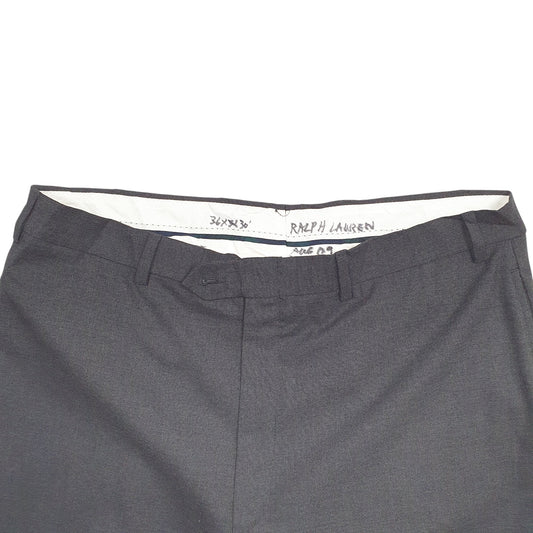 Mens Grey Polo Ralph Lauren Total Comfort Vintage 2000's Chino Trousers