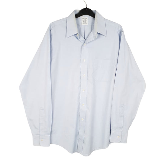 Mens Blue Brooks Brothers  Long Sleeve Shirt