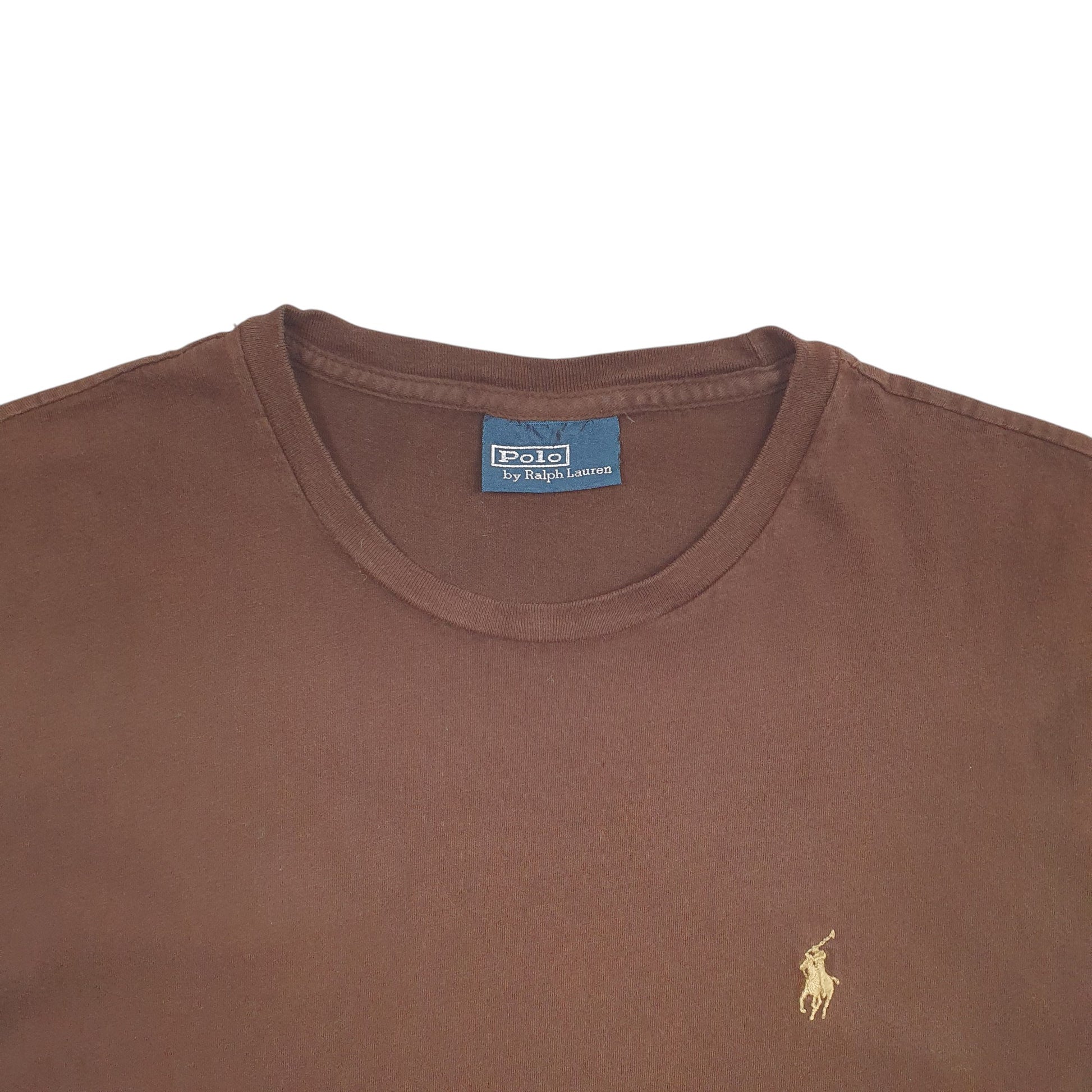 Mens Brown Polo Ralph Lauren  Short Sleeve T Shirt
