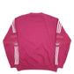 Mens Burgundy Adidas  Crewneck Jumper