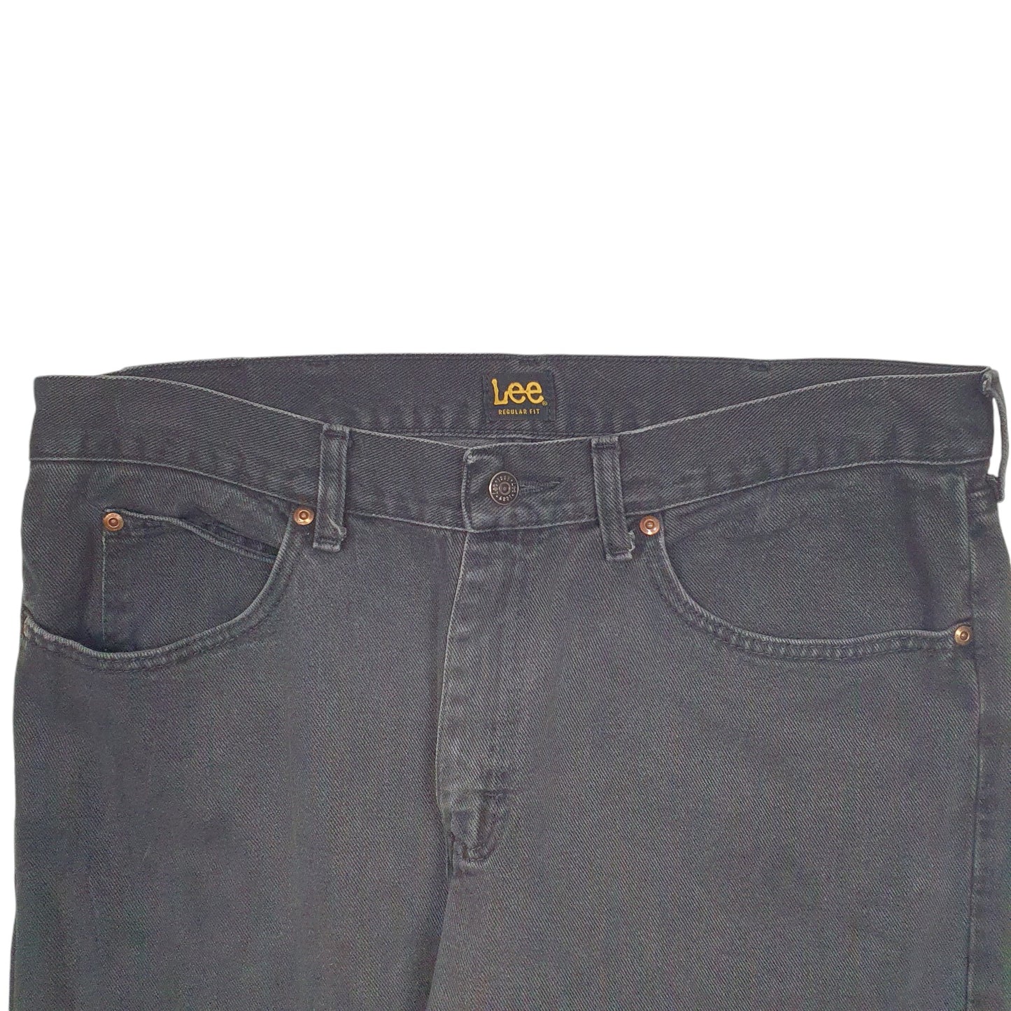 Mens Black Lee  Casual JeansW36 L29