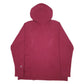 Mens Burgundy Champion Spellout Hoodie Jumper