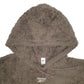 Mens Brown Reebok Lined Thermal Winter Hoodie Jumper
