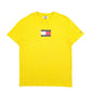 Mens Yellow Tommy Hilfiger Spellout Short Sleeve T Shirt