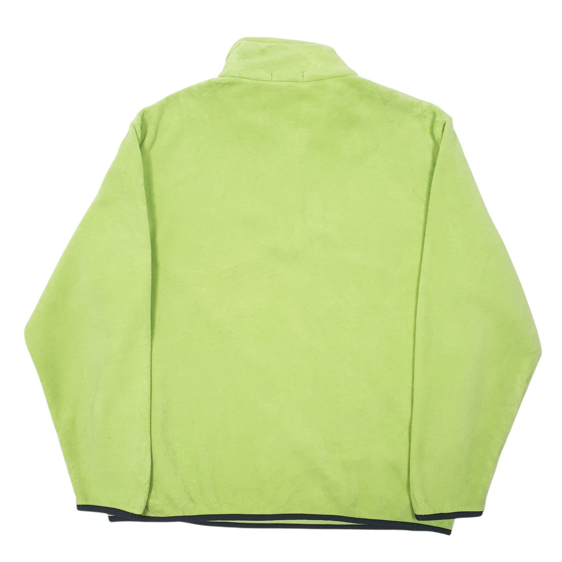 Mens Green Nautica  Quarter Zip Jumper