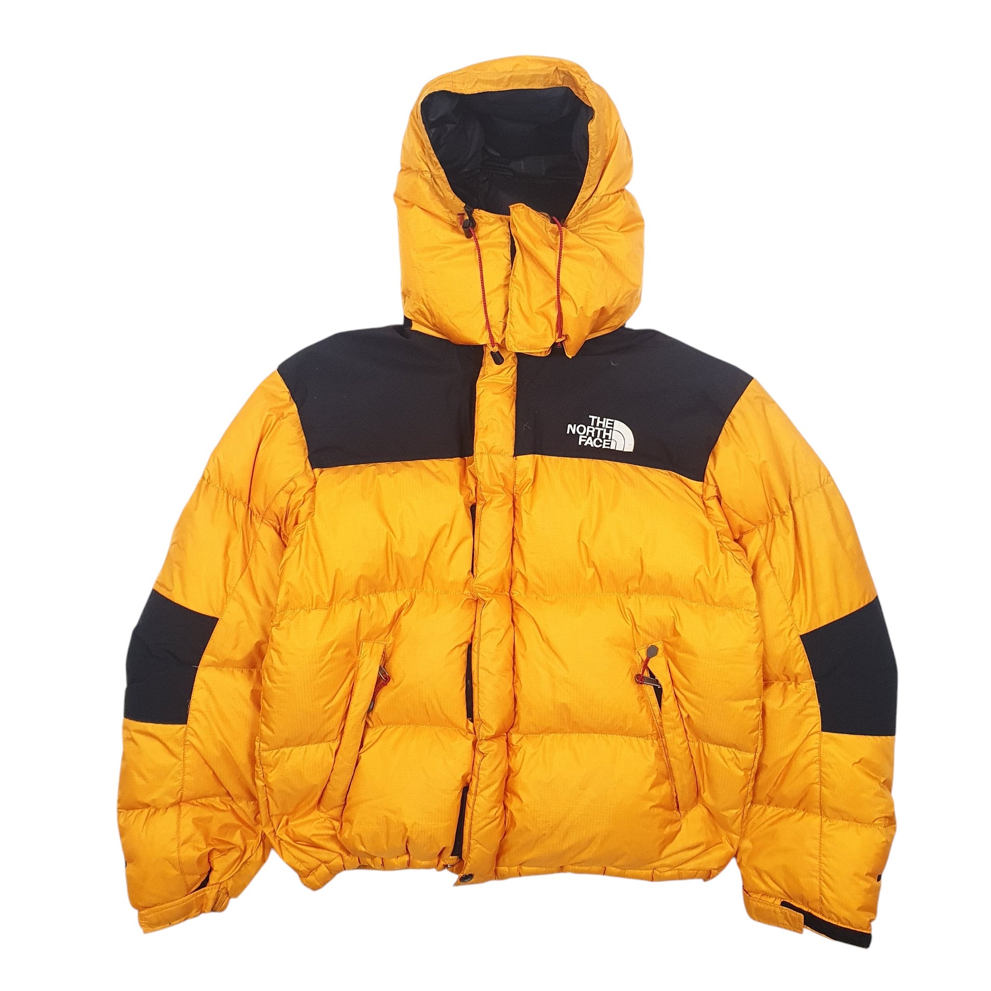 Mens Yellow The North Face Baltoro 700 Windstopper  Coat