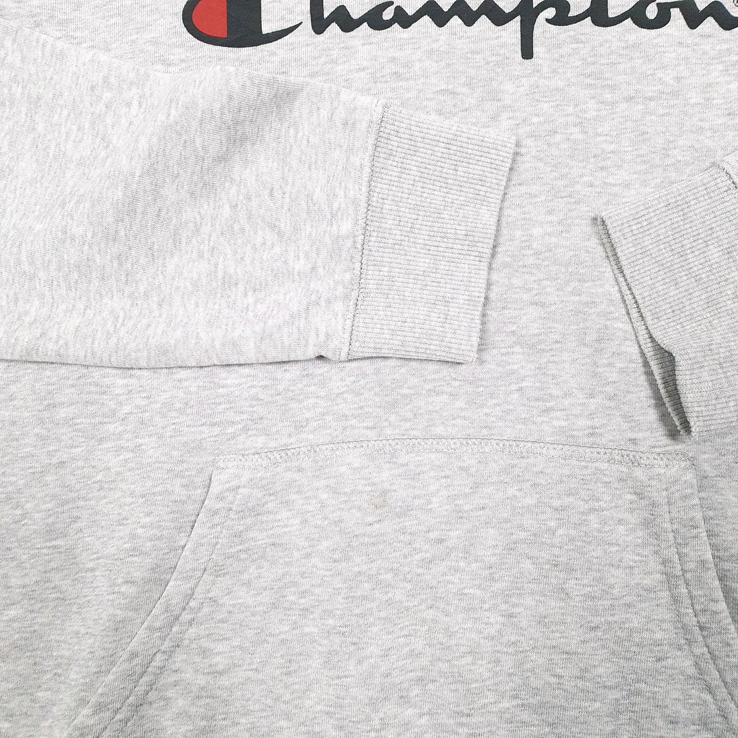 Womens Grey Champion  Hoodie Jumper