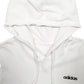 Mens White Adidas  Hoodie Jumper