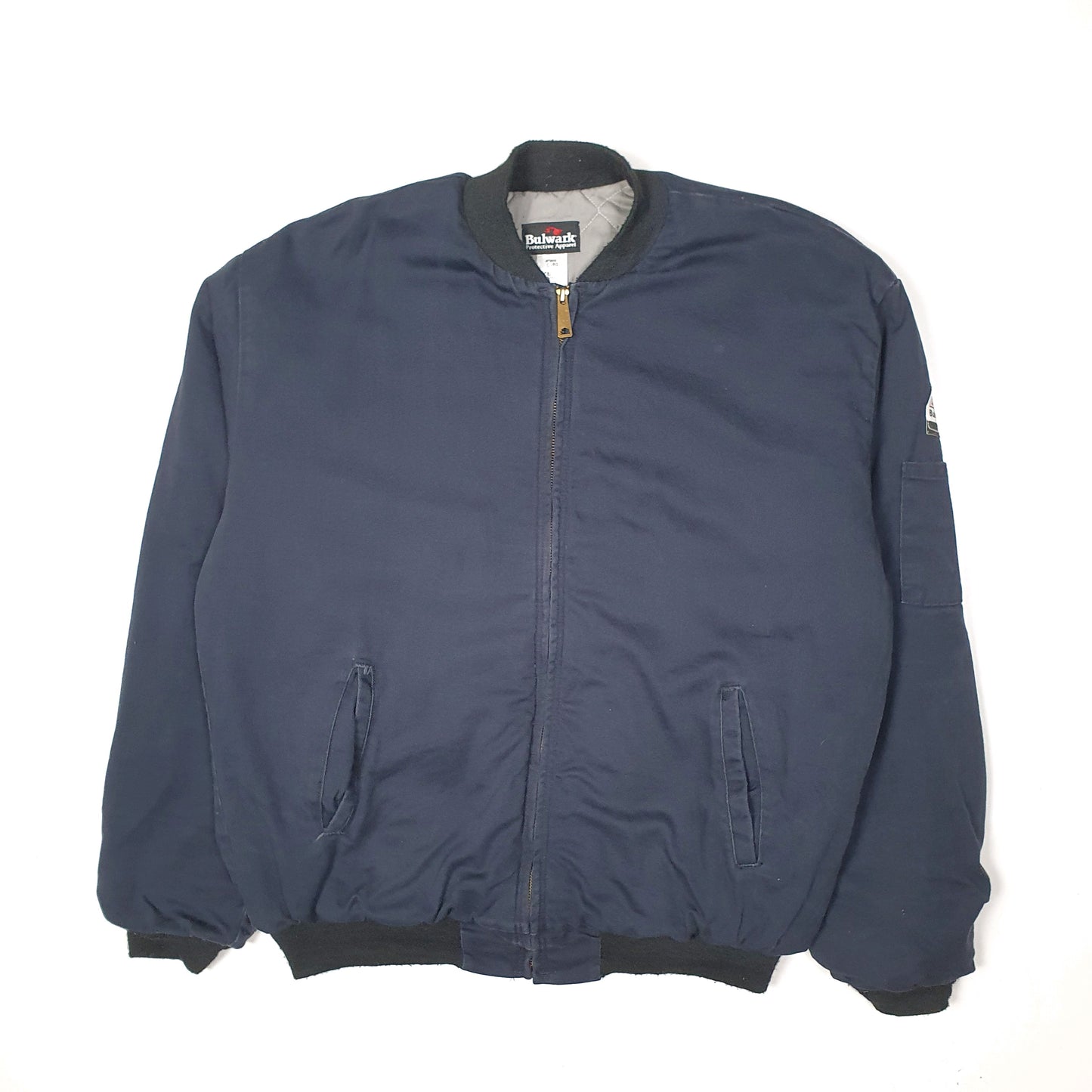 Mens Navy Bulwark Bomber  Coat