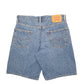 Mens Blue Levis Denim Jeans Jorts 550 Loose Denim Shorts