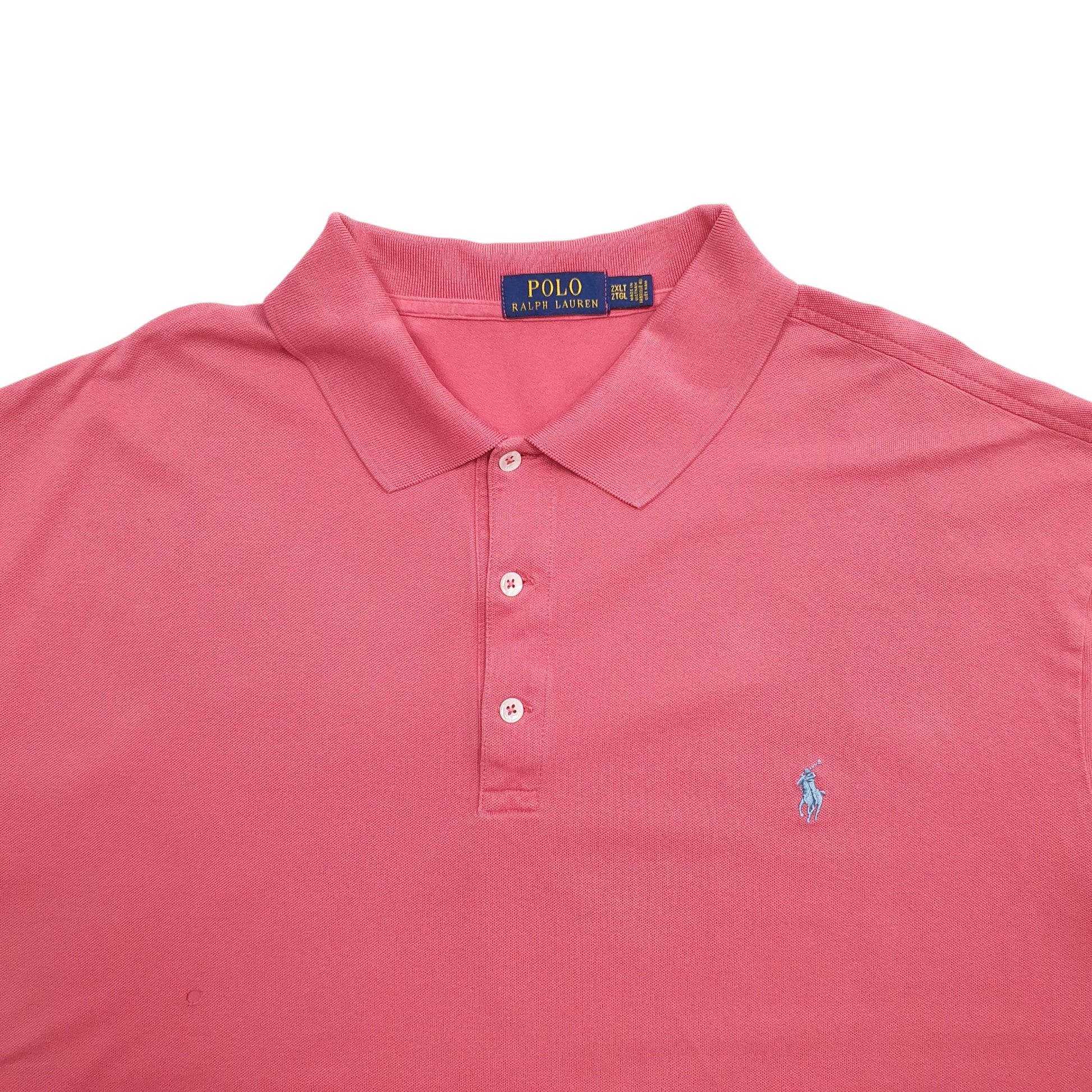 Mens Pink Ralph Lauren  Short Sleeve Polo Shirt