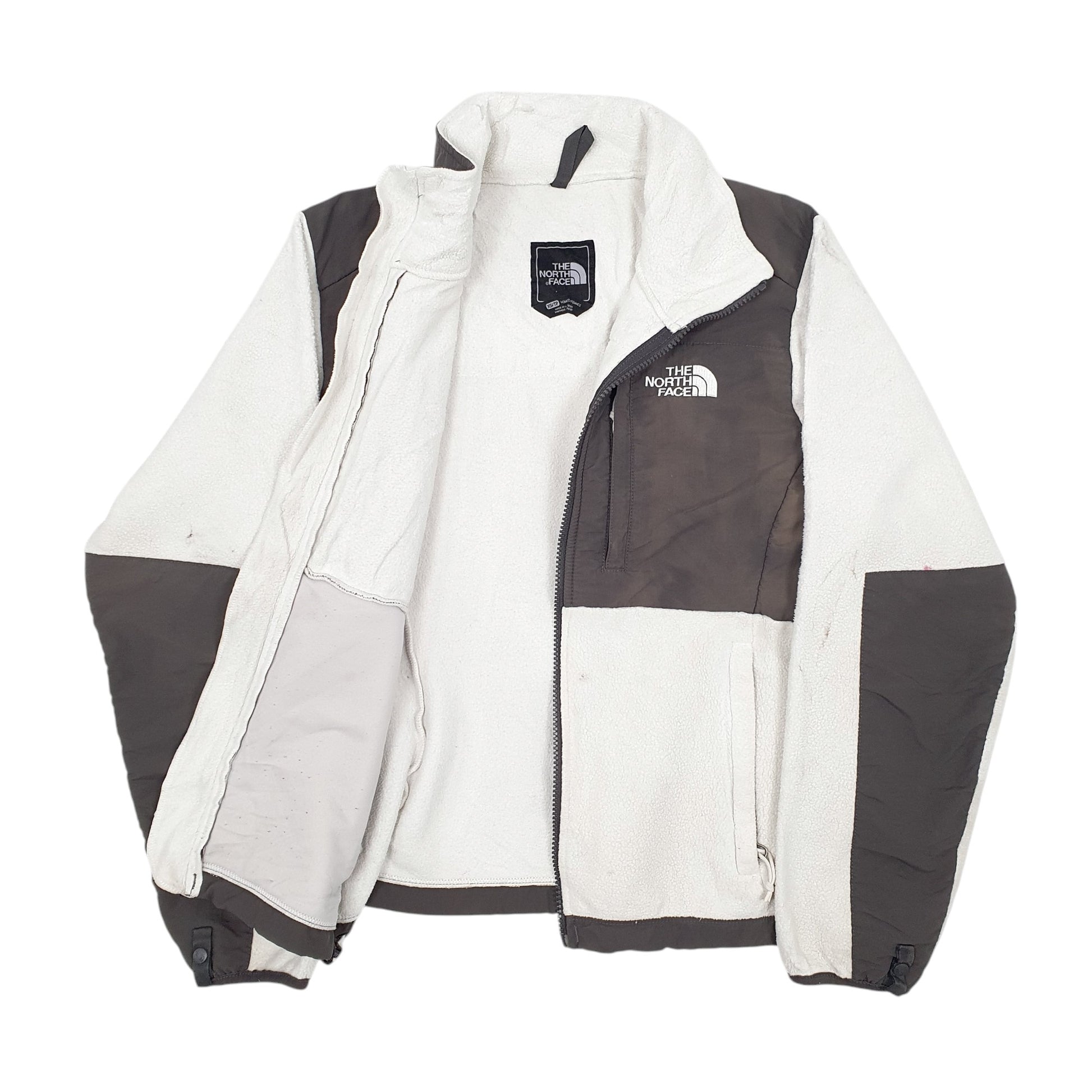 Mens White The North Face  Full Zip Jumper