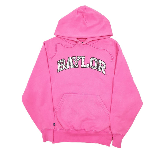 Womens Pink Jansport Baylor College Frat USA Hoodie Jumper