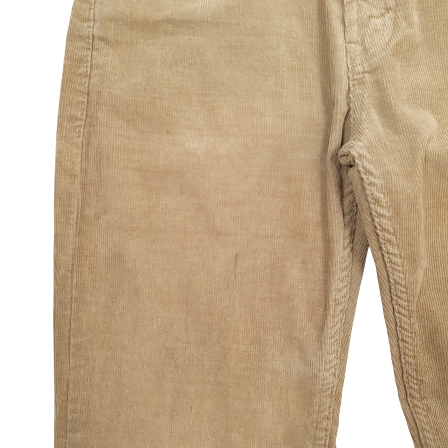 Mens Tan Levis 514 Corduroy Trousers