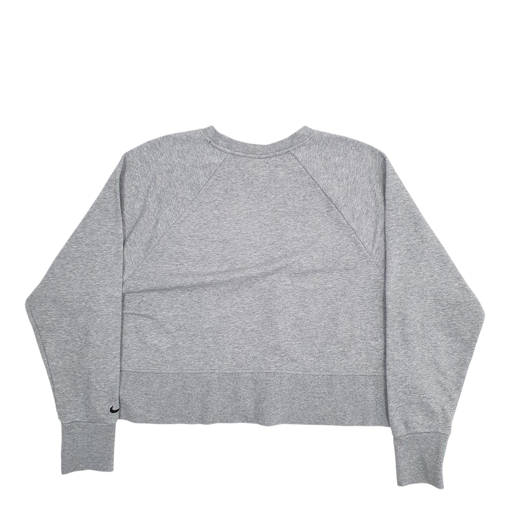 Womens Grey Nike  Crewneck Jumper