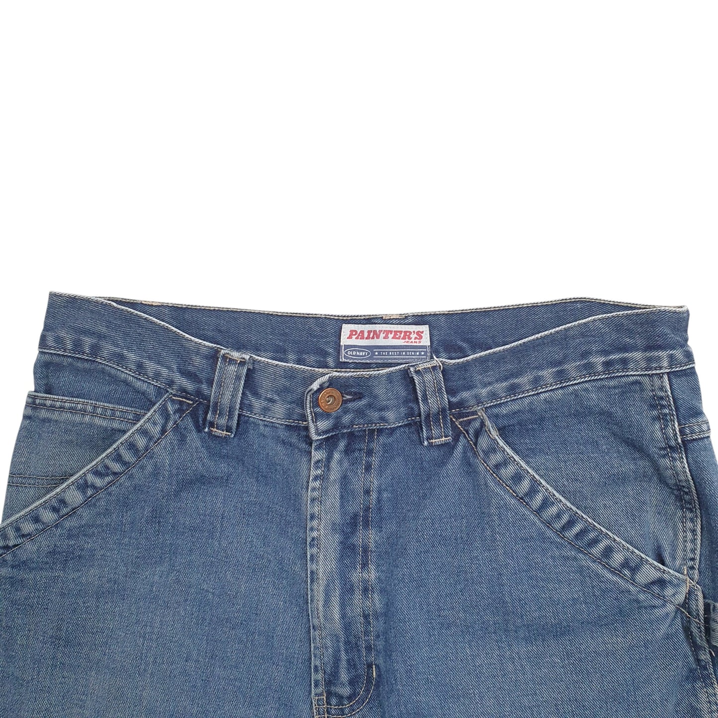 Mens Blue Old Navy  Painters JeansW34 L30