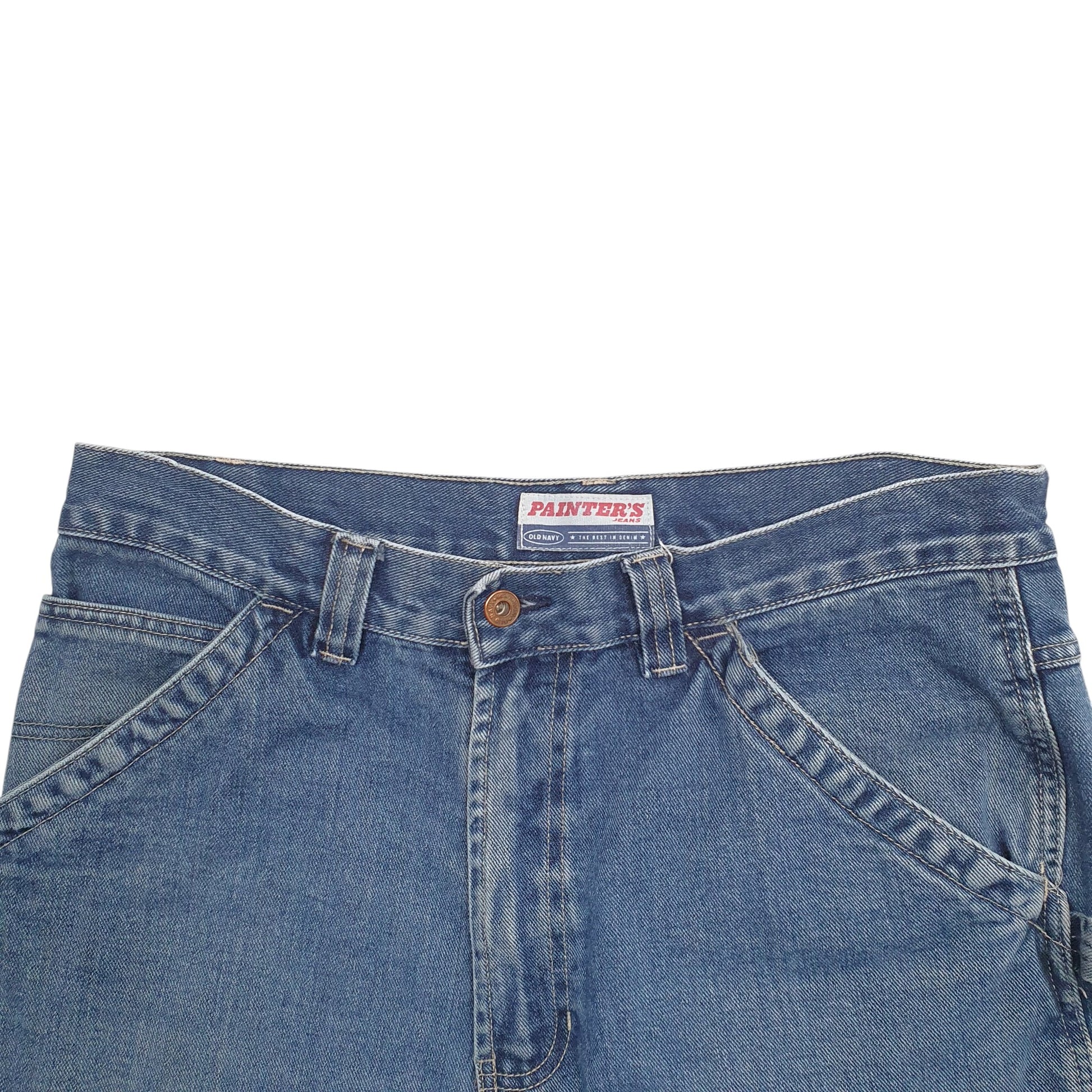 Mens Blue Old Navy  Painters JeansW34 L30