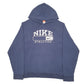 Mens Navy Nike Athletics Spellout Hoodie Jumper