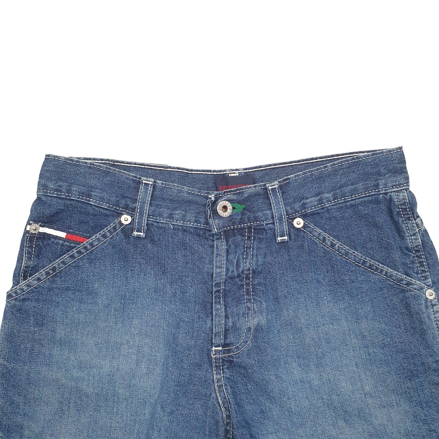 Womens Blue Tommy Hilfiger  Denim Shorts
