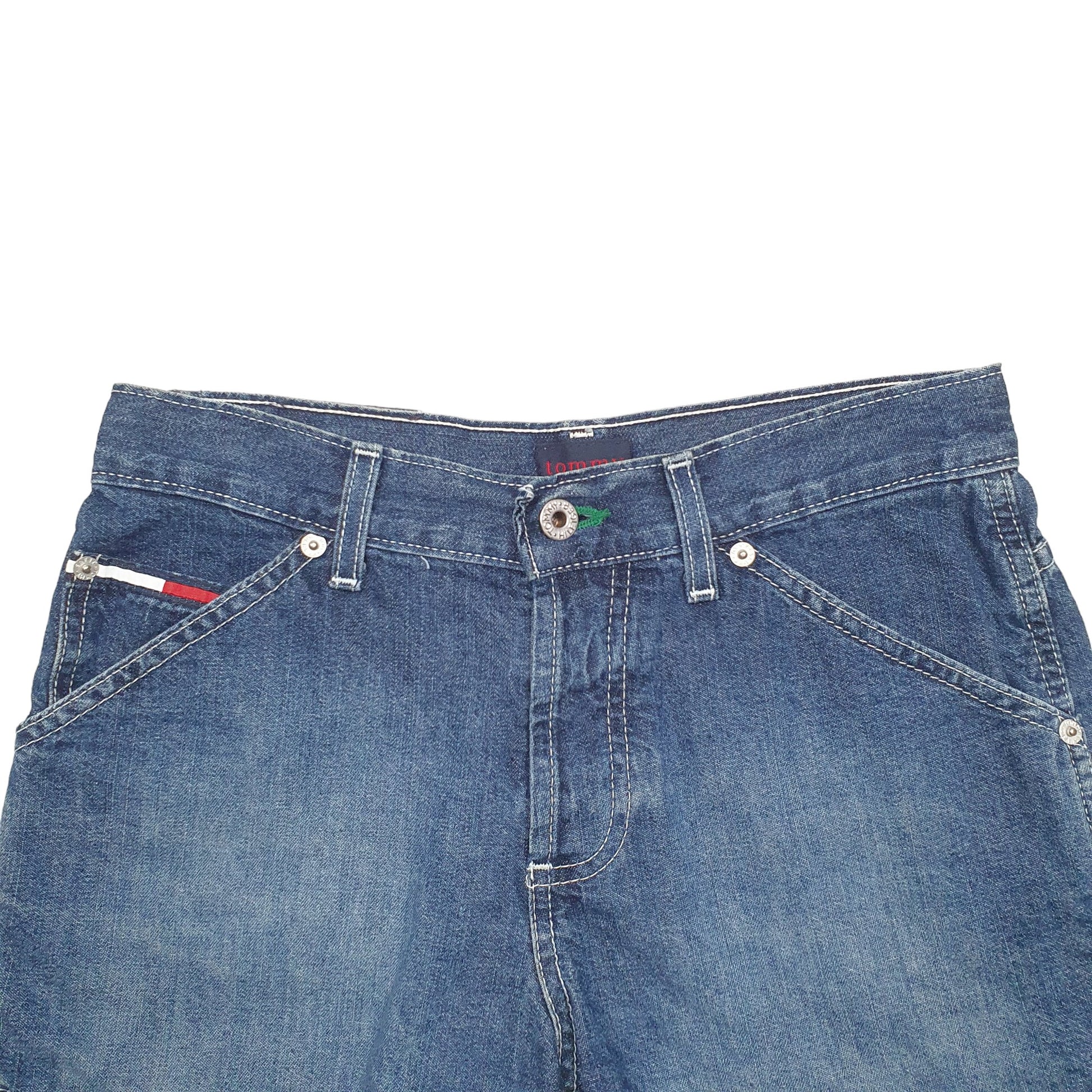 Womens Blue Tommy Hilfiger  Denim Shorts