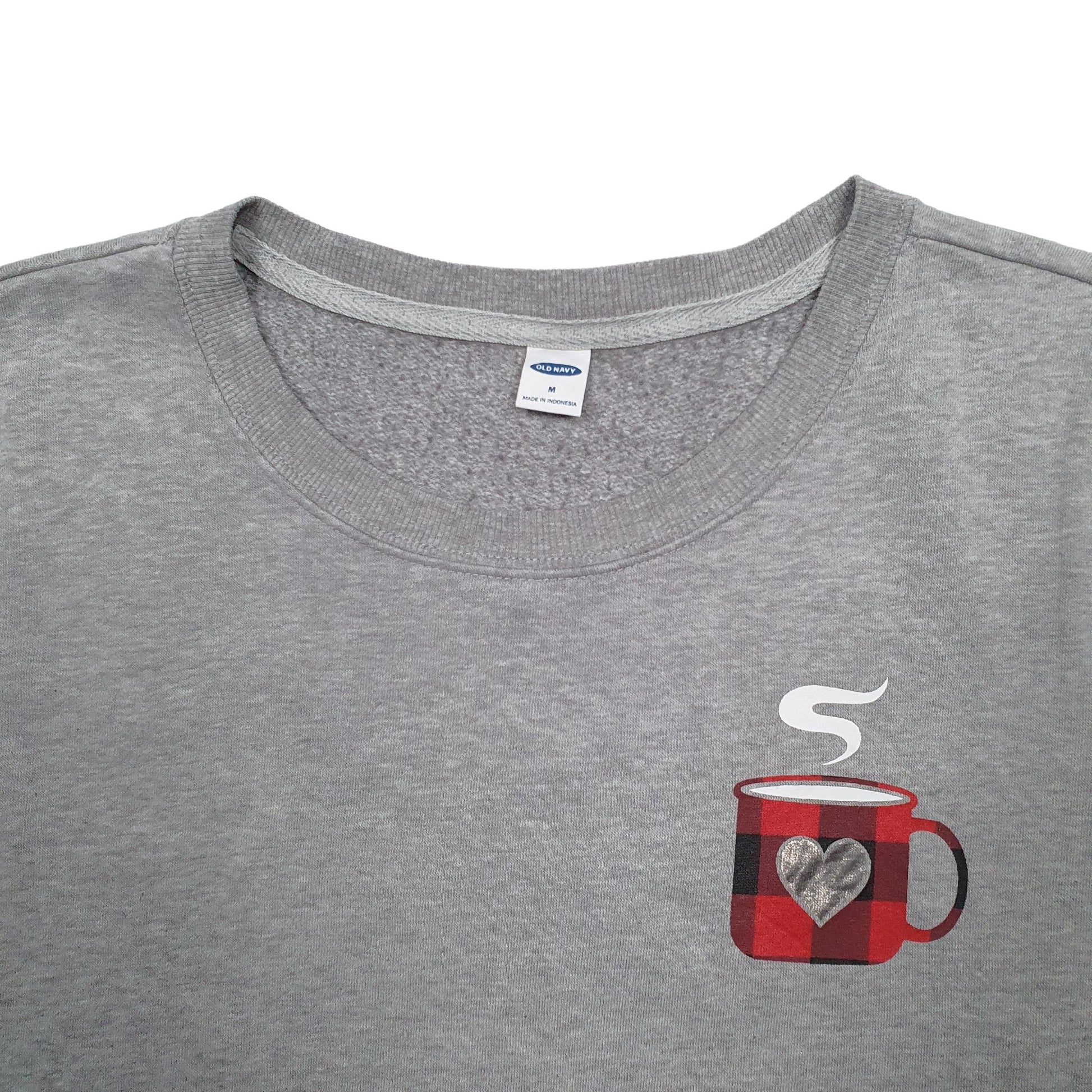 Mens Grey Old Navy  Crewneck Jumper