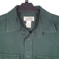 Mens Green L.L.Bean Chamois Overshirt Shacket Long Sleeve Shirt