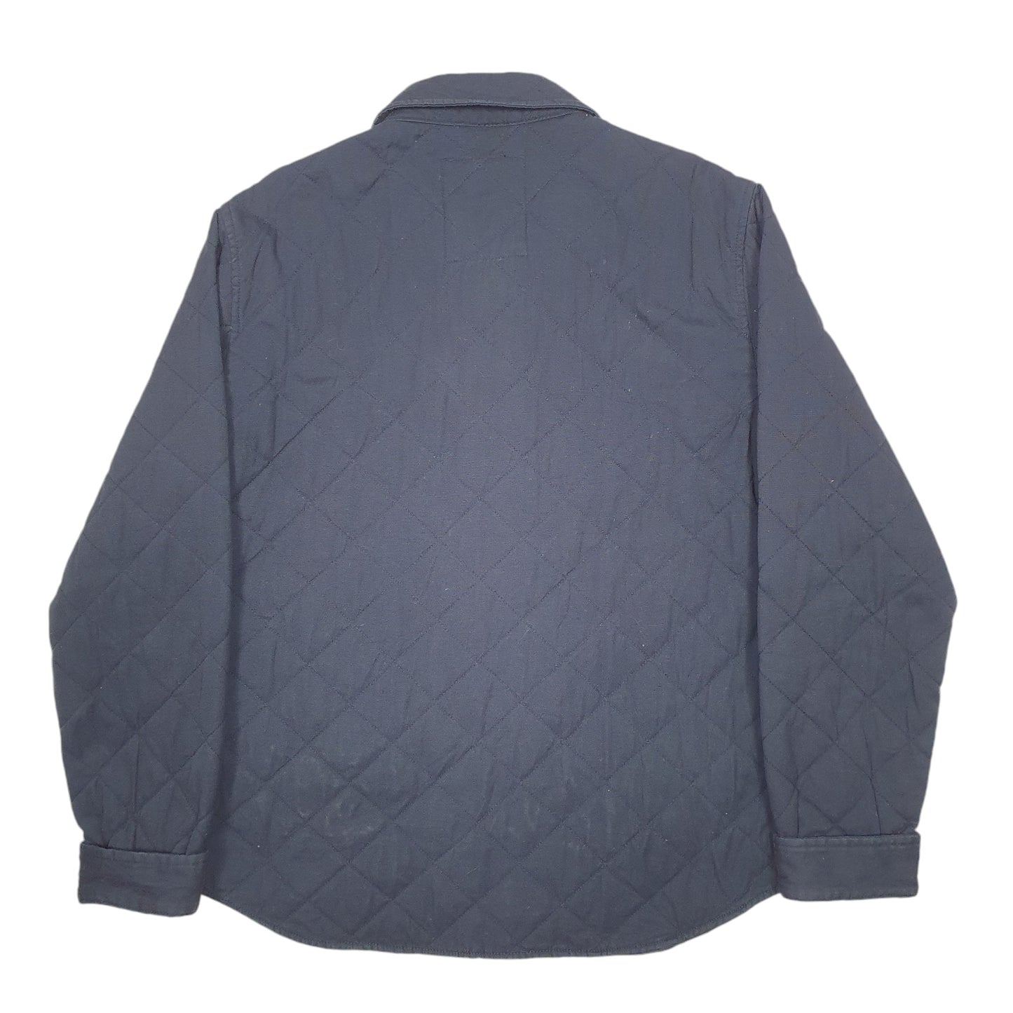 Mens Navy Levis Shacket Padded Coach  Coat