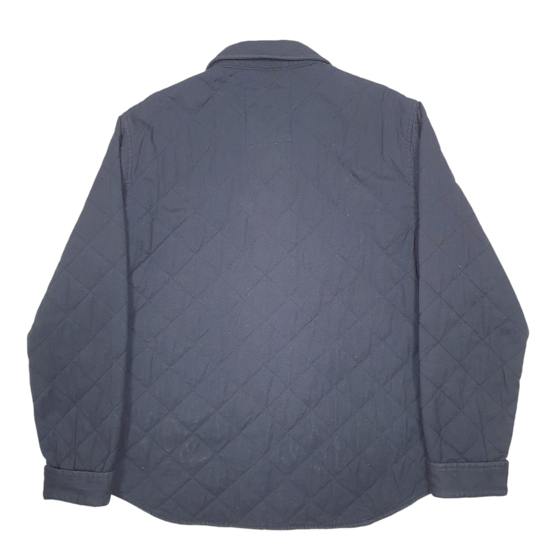 Mens Navy Levis Shacket Padded Coach  Coat