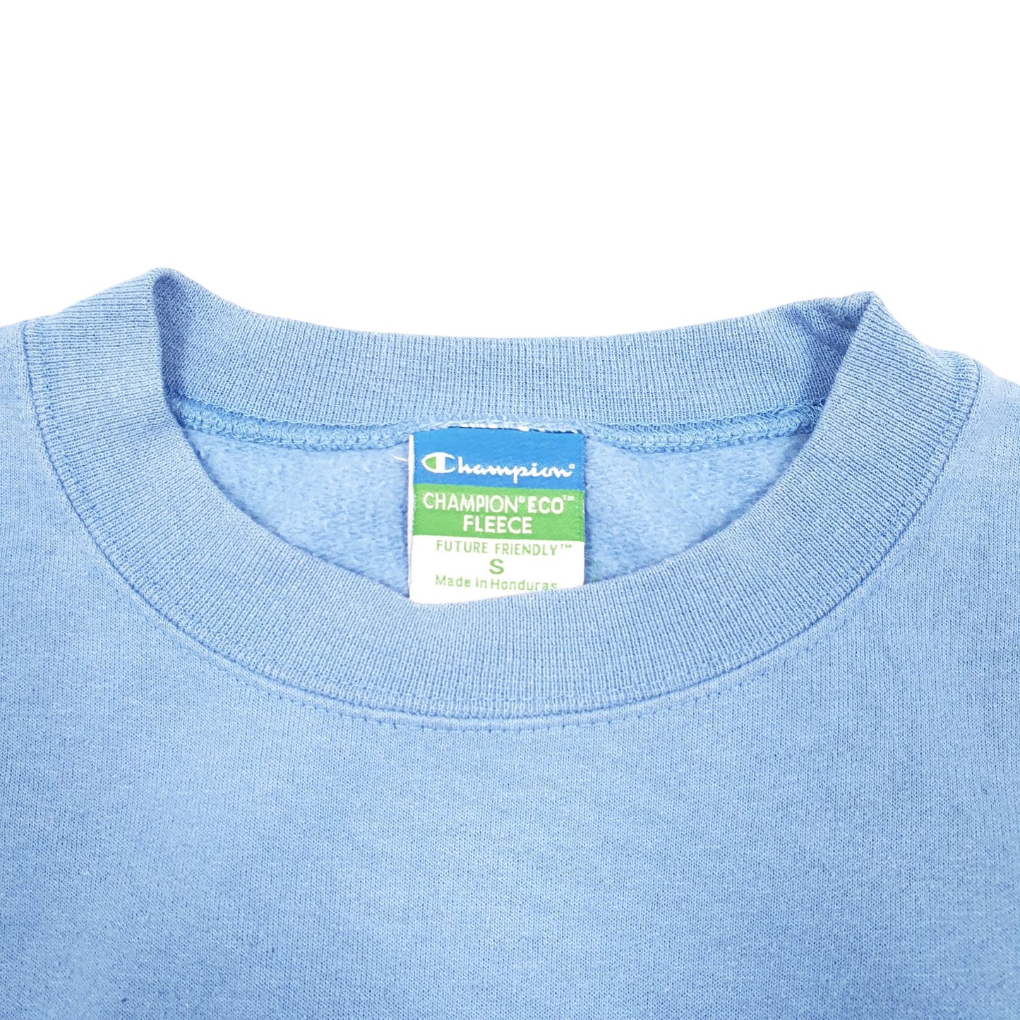 Mens Blue Champion John Hopkins Lacrosse College USA Crewneck Jumper