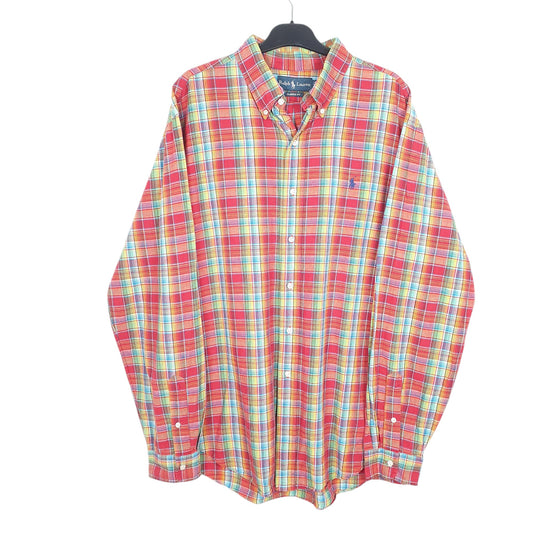 Mens Red Ralph Lauren Blend Long Sleeve Shirt