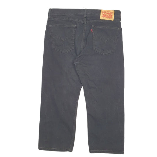 Mens Black Levis  505 JeansW34 L23