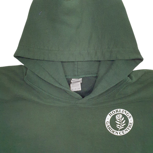 Womens Green Gildan Gardening Hoodie Jumper