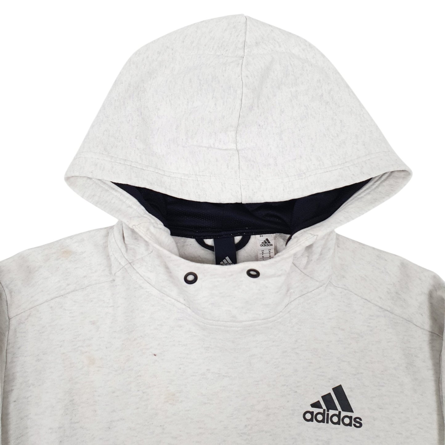 Mens Grey Adidas  Hoodie Jumper
