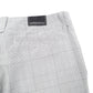 Mens Grey Quicksilver Houndstooth Check Surf Skate Chino Shorts