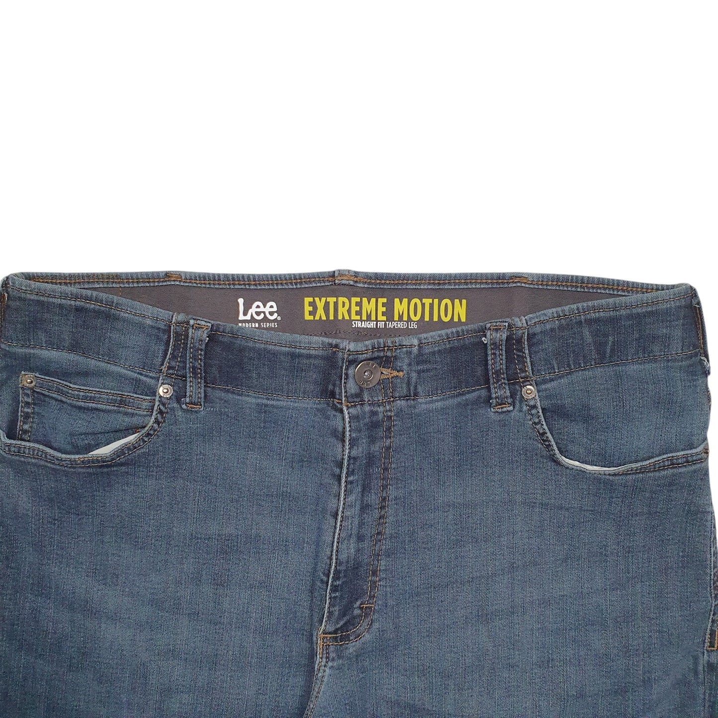 Mens Blue Lee Extreeme Motion Stretch Fit Casual JeansW38 L30