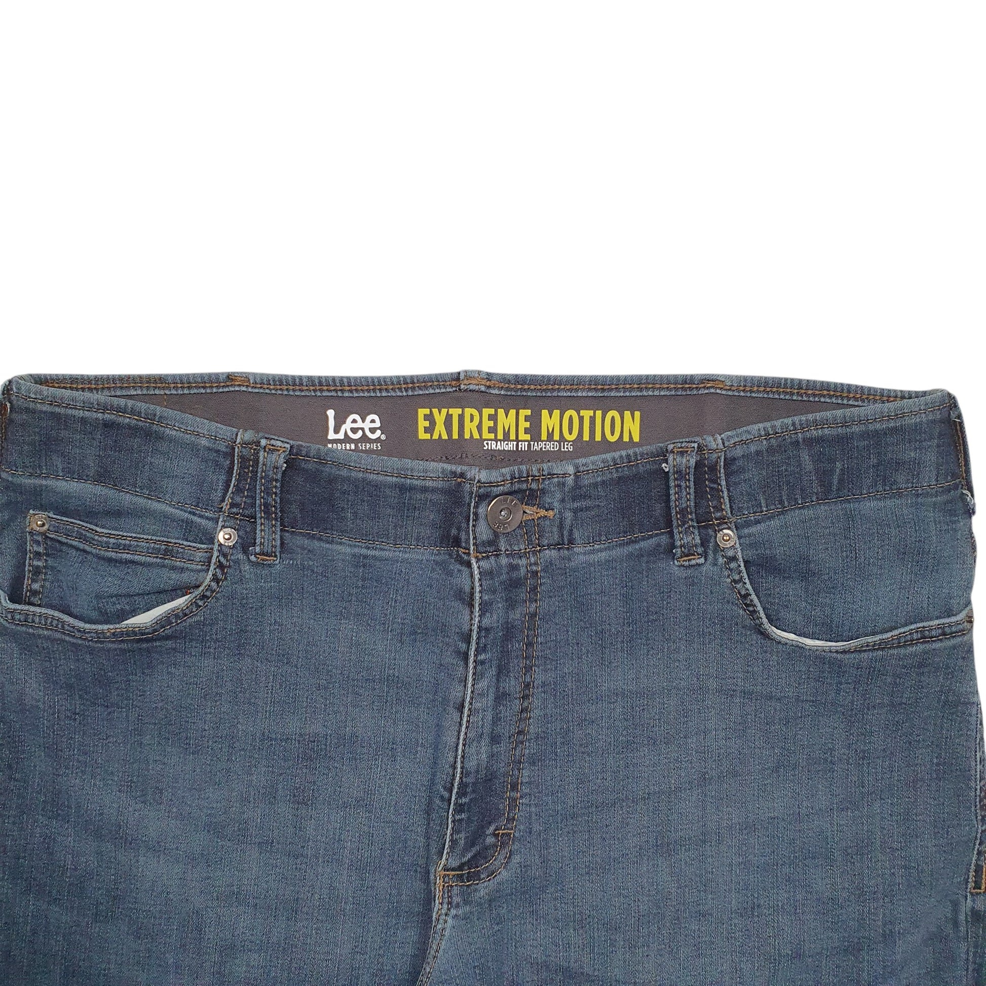Mens Blue Lee Extreeme Motion Stretch Fit Casual JeansW38 L30