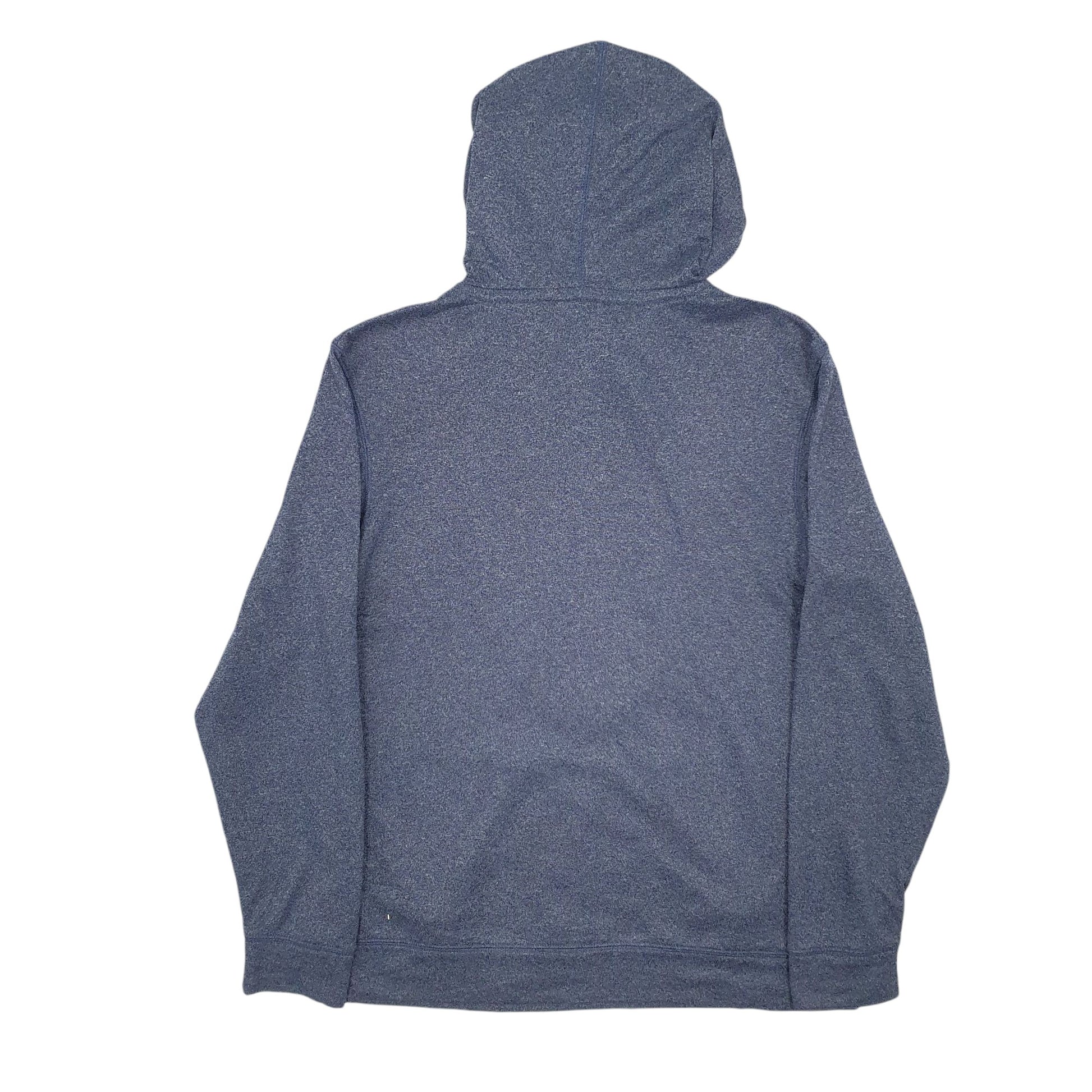 Mens Blue Adidas  Hoodie Jumper