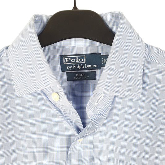 Mens Blue Polo Ralph Lauren Regent Long Sleeve Shirt