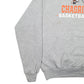 Womens Grey Champion Chagrin Basketball Spellout Hoodie Jumper