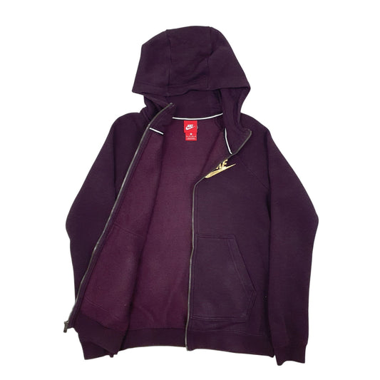 Womens Purple Nike  Full Zip Jumper