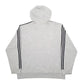 Mens Grey Adidas Spellout Hoodie Jumper